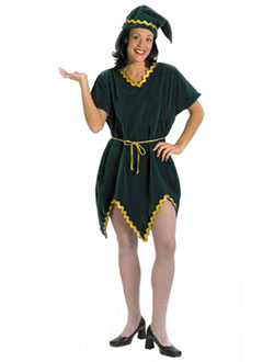 Velvet Elf Tunic Costume