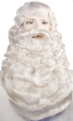 Santa Wig, Beard & Mustache  - Supreme XL