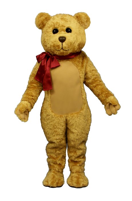 Stuffed Teddy With Bow