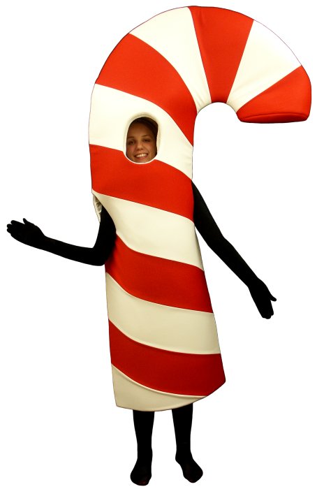 Open Faced Candy Cane