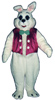 Easter Bunny mascot costume with Vest