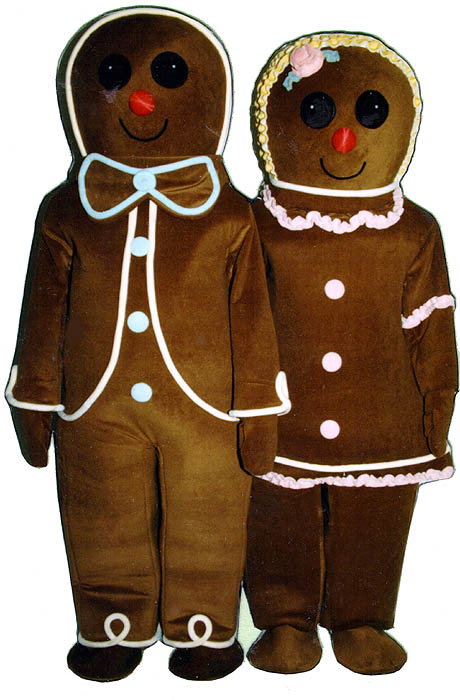 Gingerbread Girl (On Right Side Of Picture)