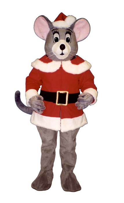 Noel Mouse With Santa Coat and Hat